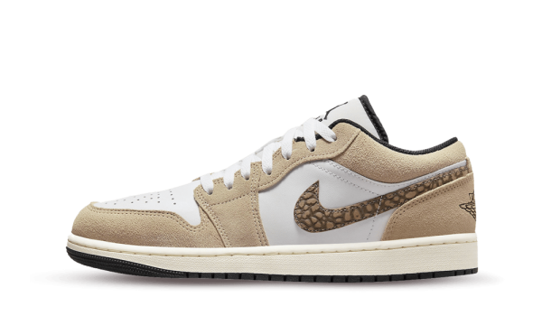 DZ4130-201 Air Jordan 1 Low SE Brown Elephant