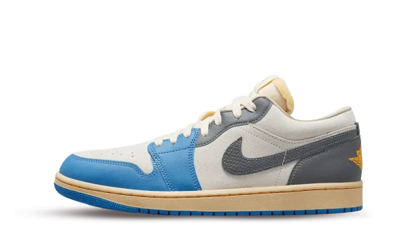 DZ5376-469 Am beliebtesten Air Jordan 1 Low Vintage UNC Grey