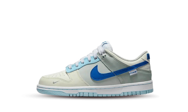 FB1843-141 Nike Dunk Low Ivory Hyper Royal (GS)