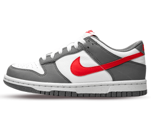 FB8038-001 Nike Dunk Low Next Nature Smoke Grey Light Crimson (GS)