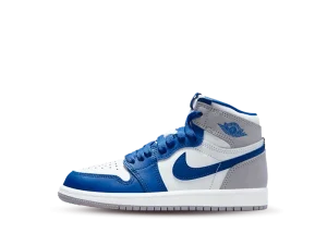 FD1412-410 Air Jordan 1 Retro High OG True Blue (PS)