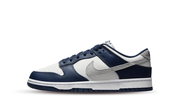 FD9749-400 Nike Dunk Low Summit White Midnight Navy