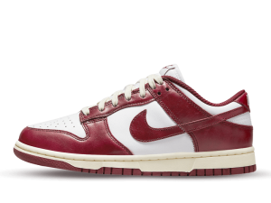 FJ4555-100 Nike Dunk Low PRM Team Red (W)