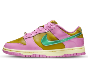 FN2721-600 Nike Dunk Low x Parris Goebel Playful Pink