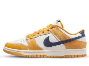 FN3418-100 Nike Dunk Low Wear And Tear