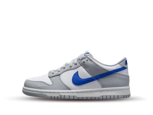 FN3878-001 Nike Dunk Low White Grey Royal (GS)