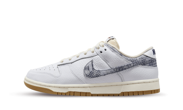 FN6881-100 Nike Dunk Low Washed Denim