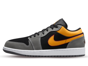 FN7308-008 Air Jordan 1 Low SE Black Vivid Orange