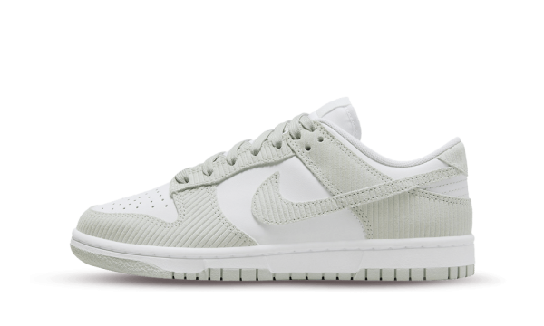 FN7658-100 Nike Dunk Low Grey Corduroy (W)