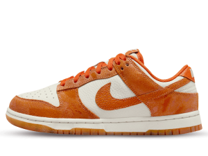 FN7773-001 Nike Dunk Low Cracked Orange (W)